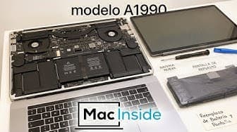 Cambio de batería y pantalla original MacBook Pro modelo (A1990)